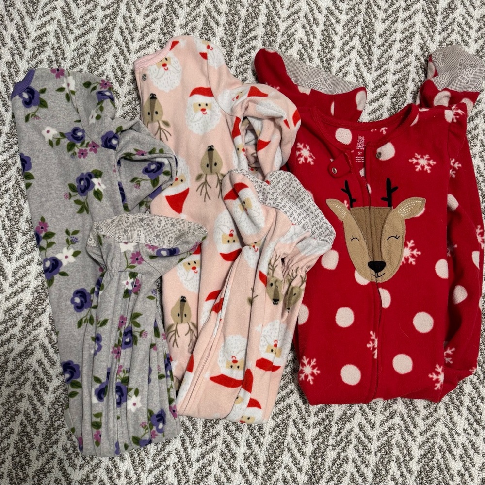 Carters Pajama Onesie Bundle